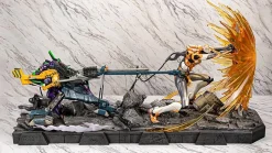 Rebuild of Evangelion - Evangelion Unit-01 Statue (Operation Yashima Premium Metallic Color Ver.) - Crunchyroll Exclusive