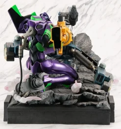 Rebuild of Evangelion - Evangelion Unit-01 Statue (Operation Yashima Premium Metallic Color Ver.) - Crunchyroll Exclusive