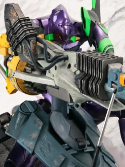 Rebuild of Evangelion - Evangelion Unit-01 Statue (Operation Yashima Premium Metallic Color Ver.) - Crunchyroll Exclusive