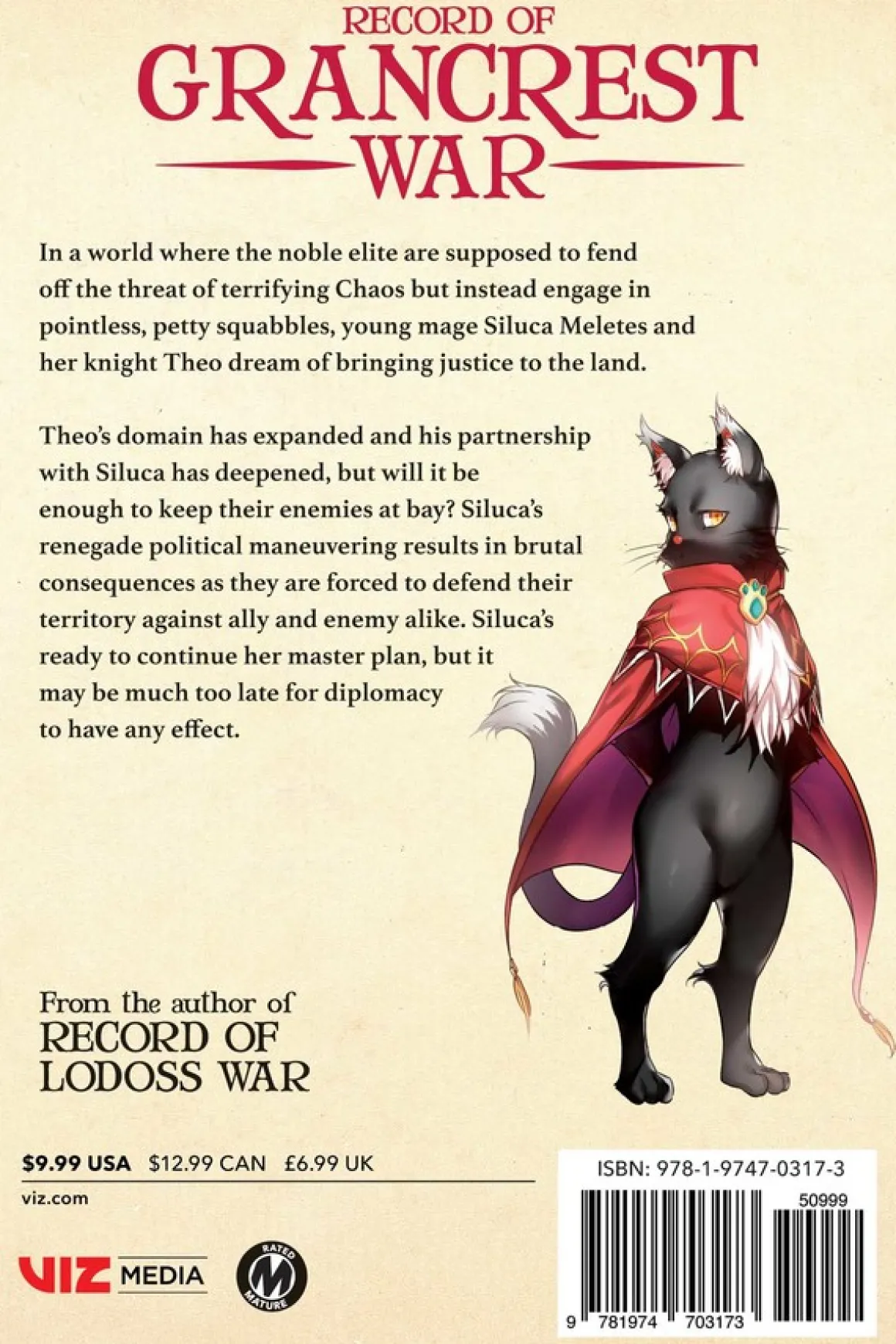 Record of Grancrest War Manga Volume 3