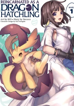 Reincarnated as a Dragon Hatchling Manga Volume 1