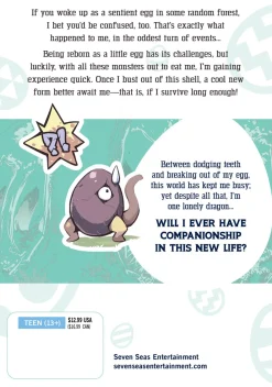 Reincarnated as a Dragon Hatchling Manga Volume 1