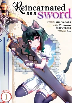 Reincarnated as a Sword Manga Volume 1