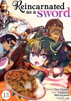 Reincarnated as a Sword Manga Volume 13