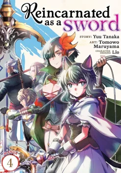 Reincarnated as a Sword Manga Volume 4