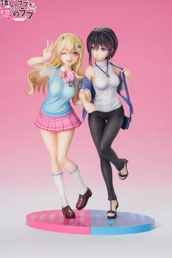Ren Furutachi & Akuru Hayahoshi OshiRabu Waifus Over Husbandos Figure Set