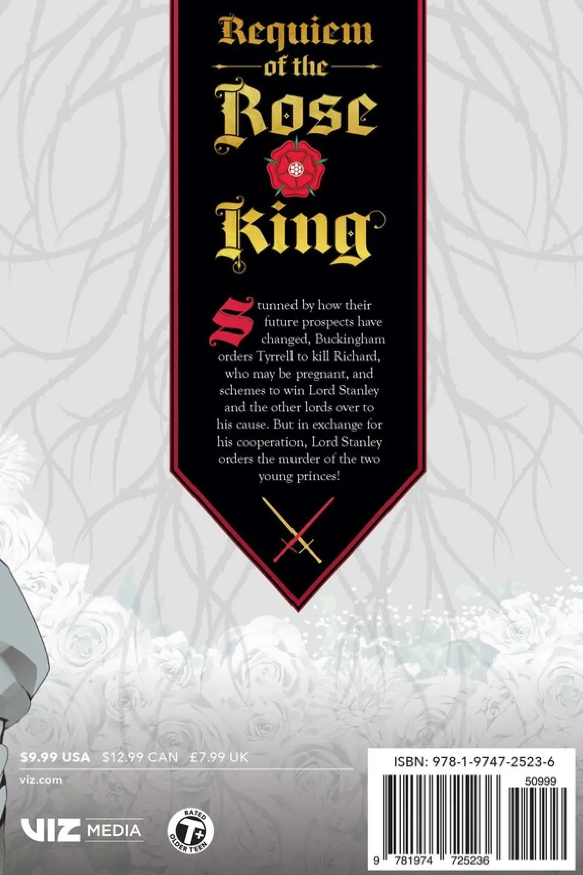 Requiem of the Rose King Manga Volume 15