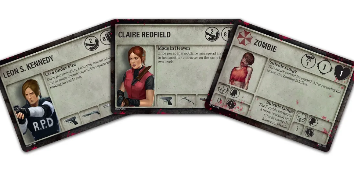Resident Evil 2 The Board Game