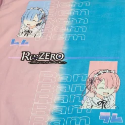 Re:ZERO - Rem Ram Split Long Sleeve Shirt - Crunchyroll Exclusive