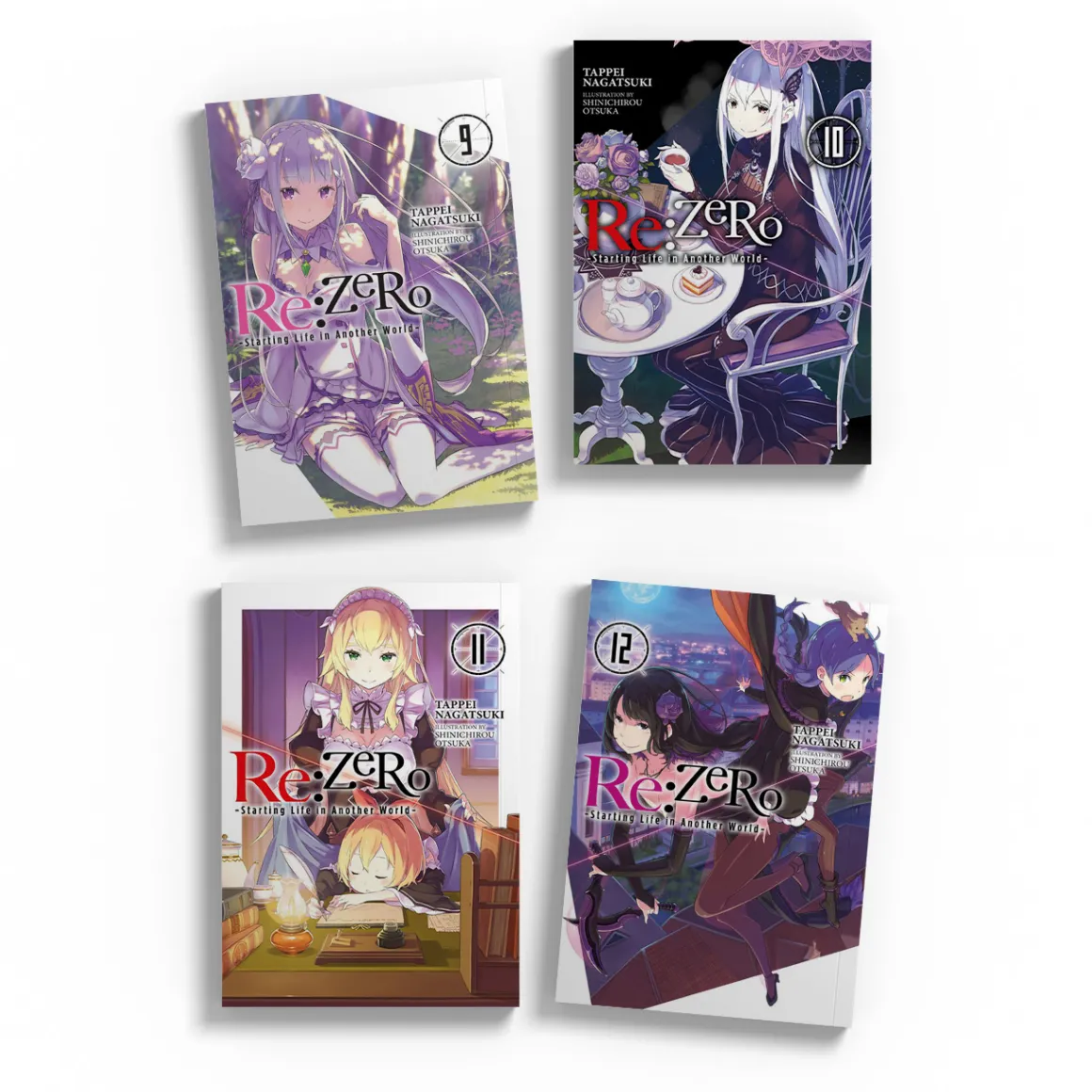Re:ZERO Starting Life in Another World Novel (9-12) Bundle