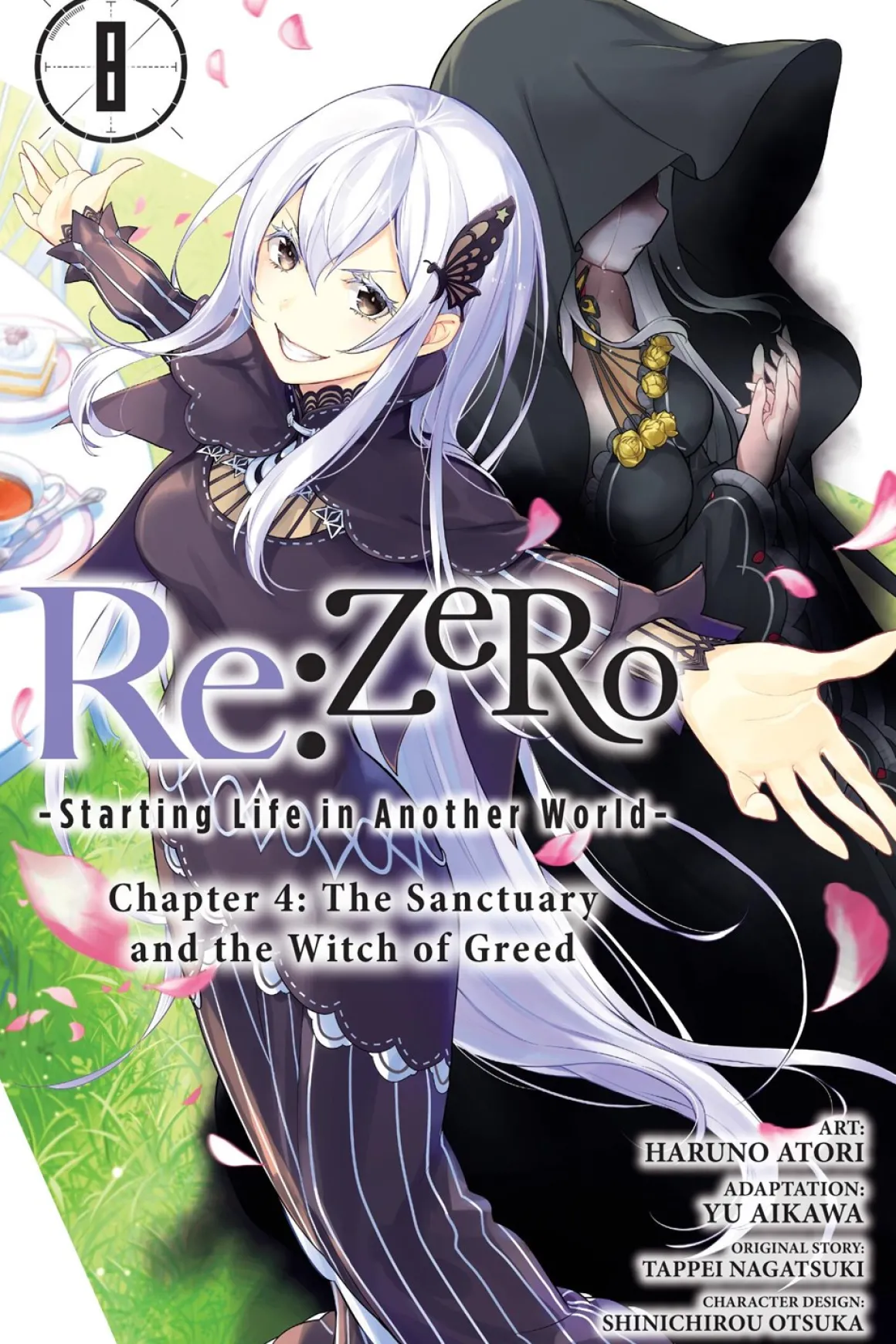 Re:ZERO Starting Life in Another World Chapter 4: The Sanctuary and the Witch of Greed Manga Volume 8