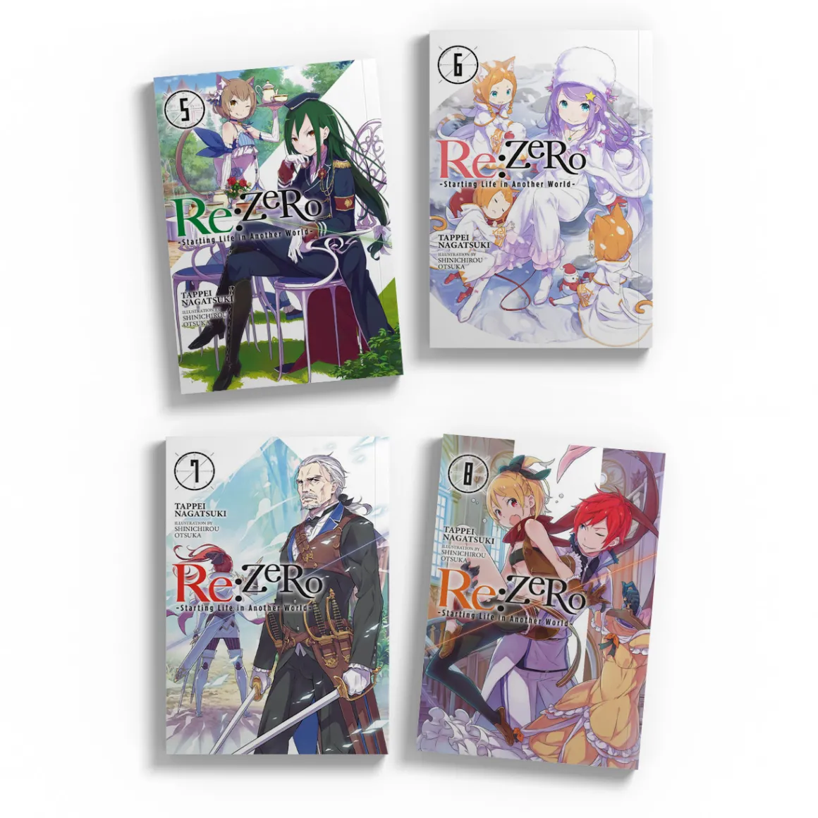 Re:ZERO Starting Life in Another World Novel (5-8) Bundle