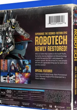 Robotech - Part 1 (The Macross Saga) - Blu-ray