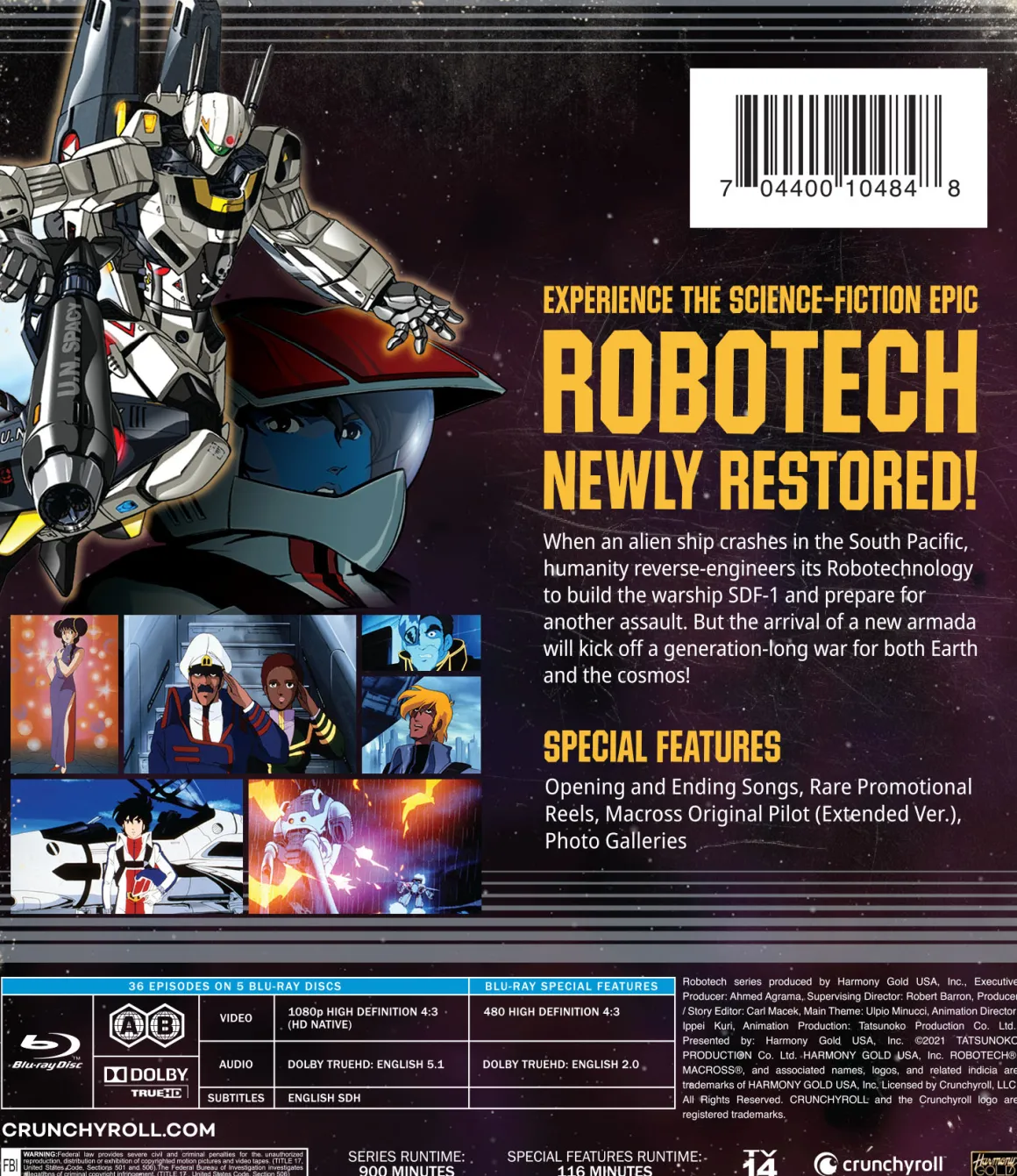 Robotech - Part 1 (The Macross Saga) - Blu-ray