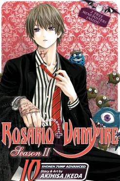 Rosario+Vampire Season II Manga Volume 10