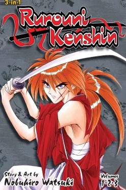 Rurouni Kenshin 3-in-1 Edition Manga Volume 1