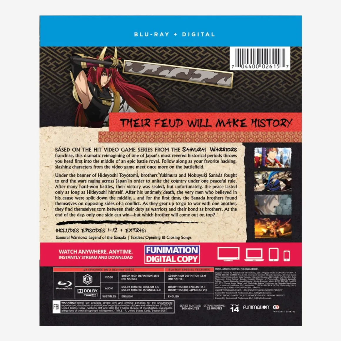 Samurai Warriors - The Complete Series - Essentials - Blu-ray