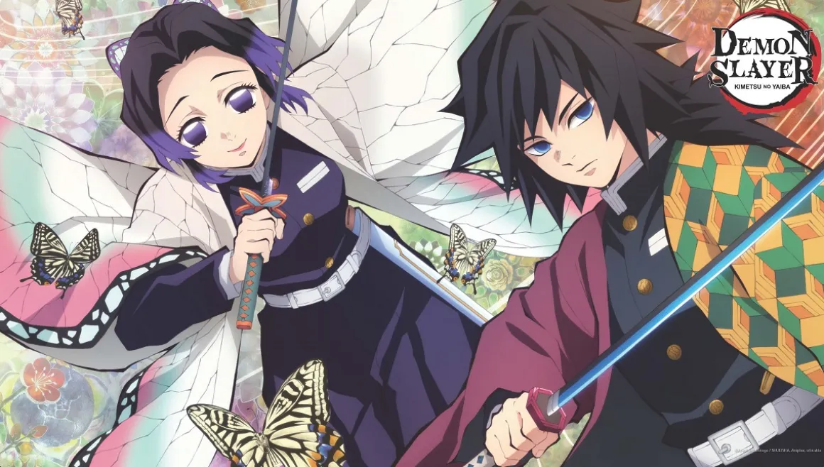 Shinobu & Giyu Demon Slayer Playmat