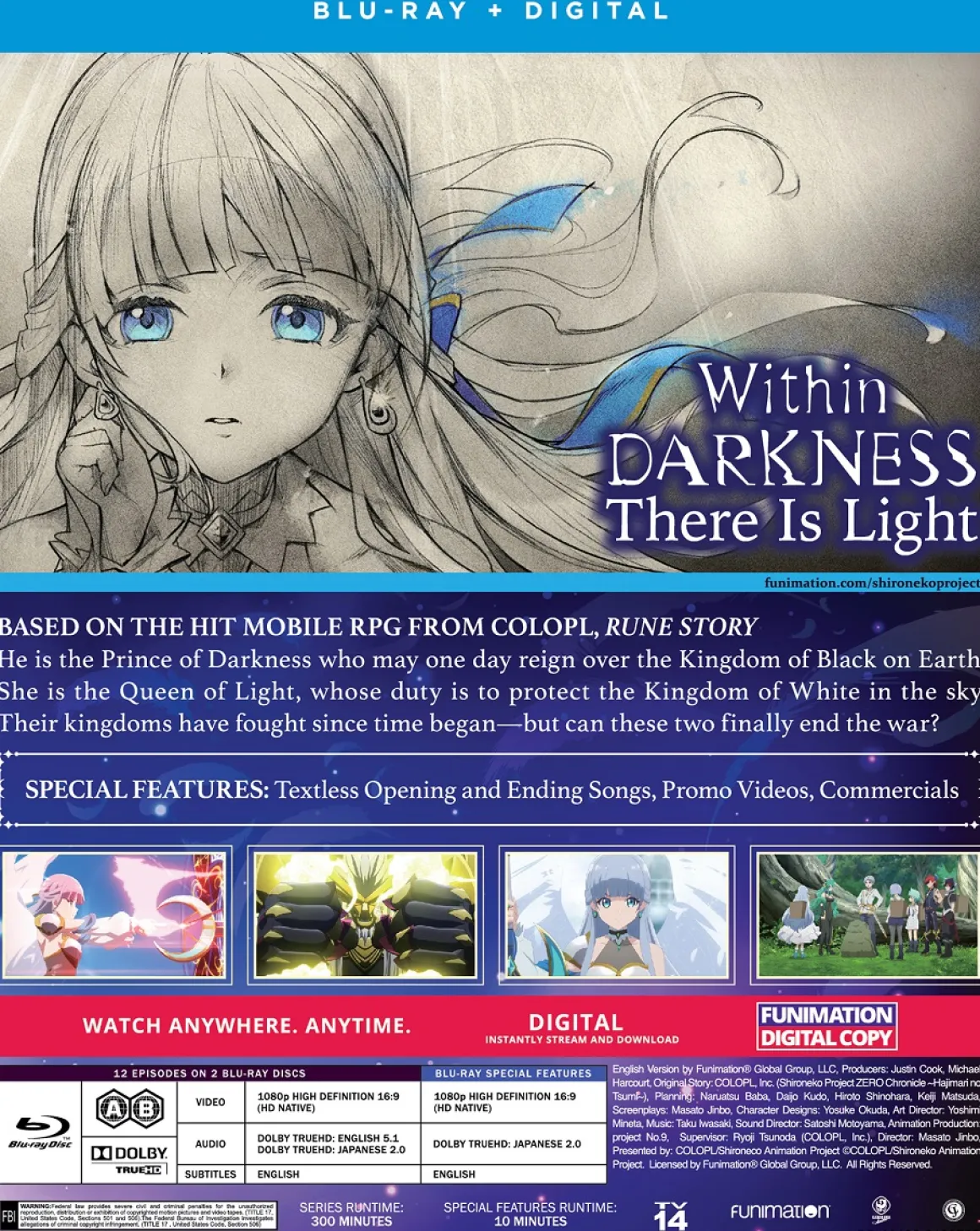 Shironeko Project ZERO Chronicle - The Complete Season - Blu-ray