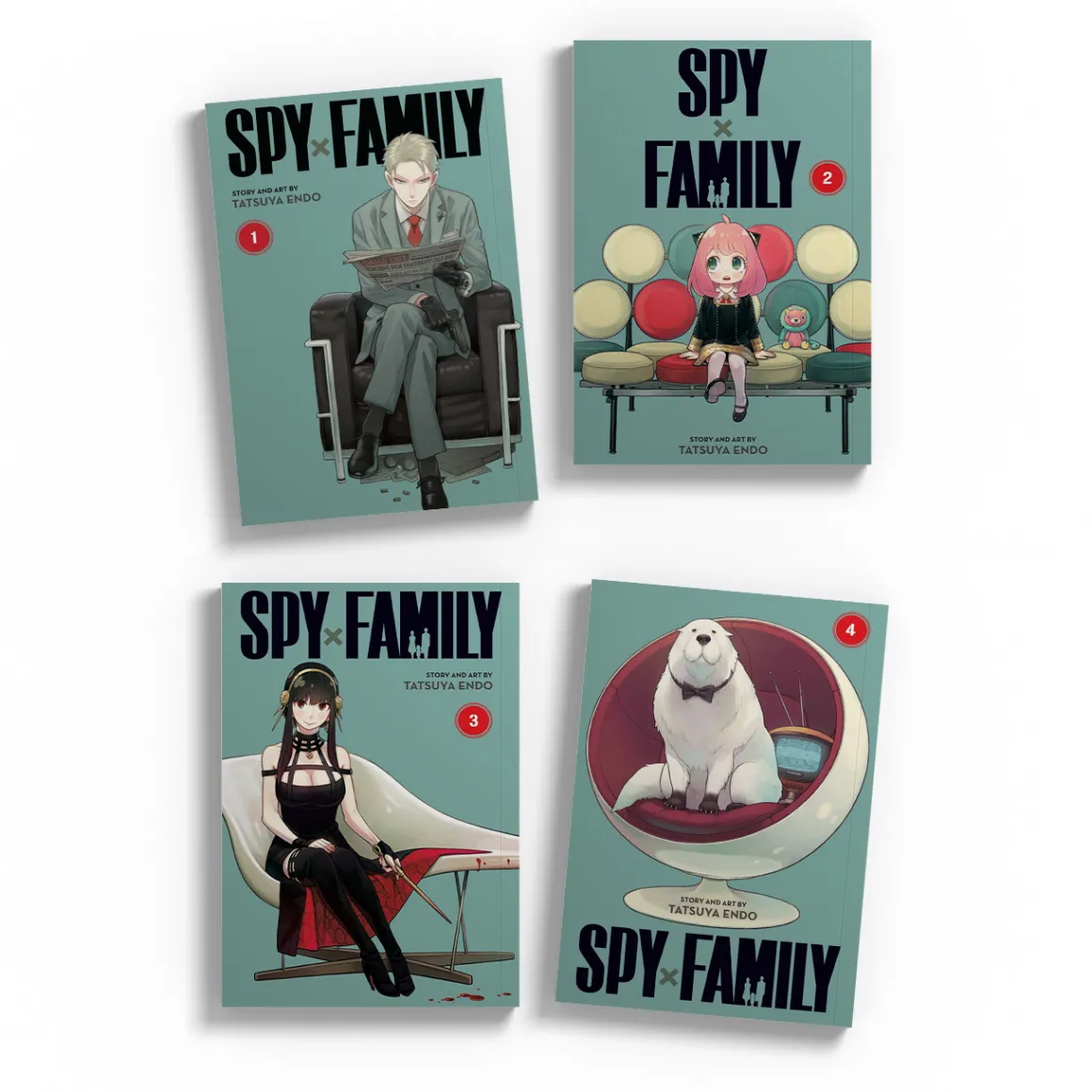 Spy x Family Manga (1-4) Bundle