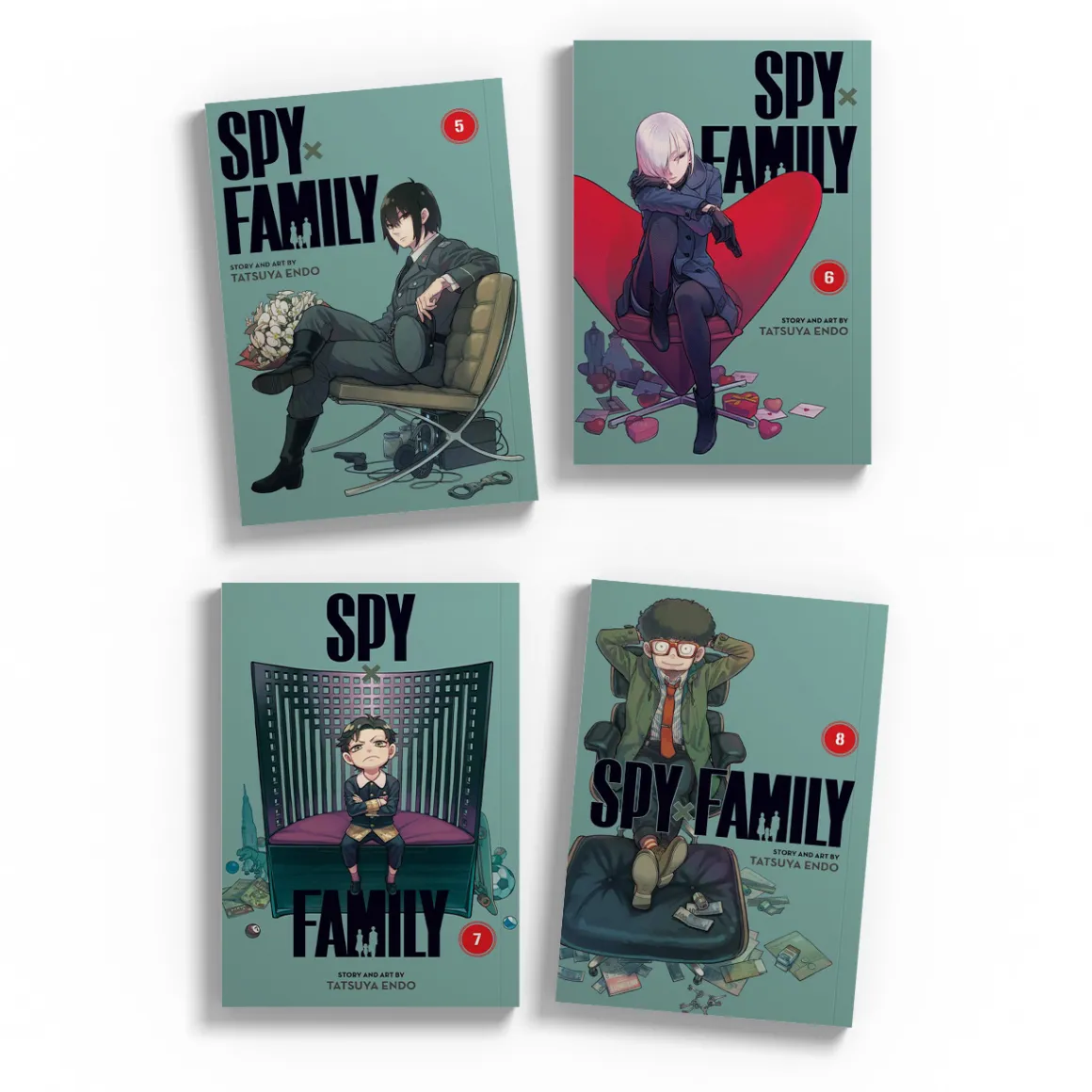 Spy x Family Manga (5-8) Bundle