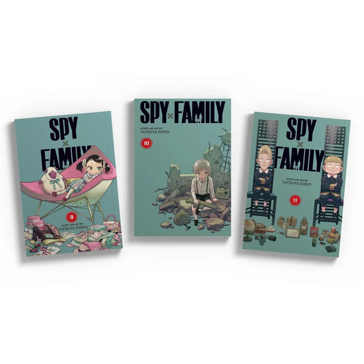Spy x Family Manga (9-11) Bundle