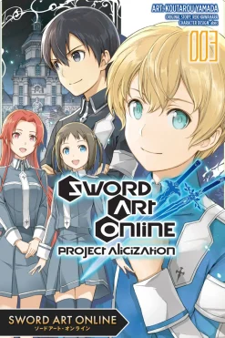 Sword Art Online: Project Alicization Manga Volume 3
