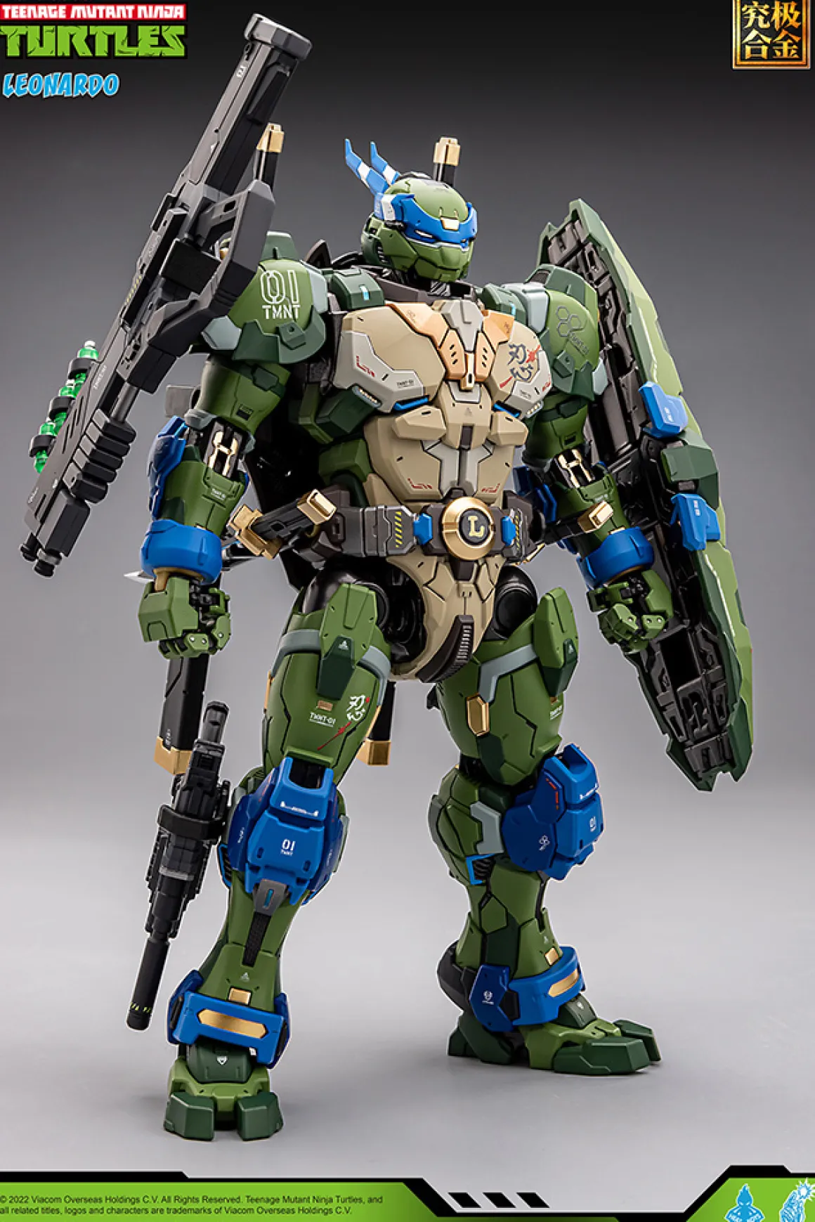 Teenage Mutant Ninja Turtles - Leonardo Heatboys Alloy Action Figure