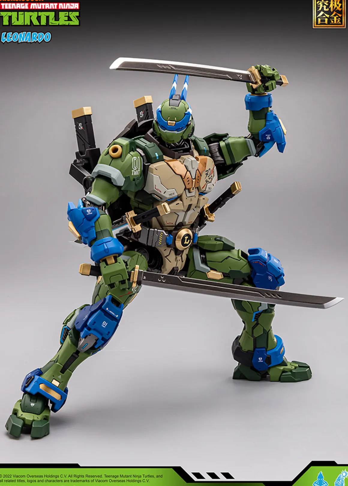 Teenage Mutant Ninja Turtles - Leonardo Heatboys Alloy Action Figure