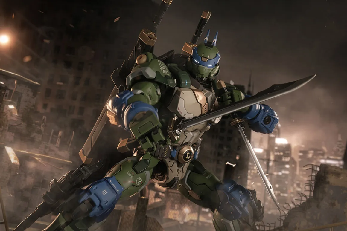 Teenage Mutant Ninja Turtles - Leonardo Heatboys Alloy Action Figure