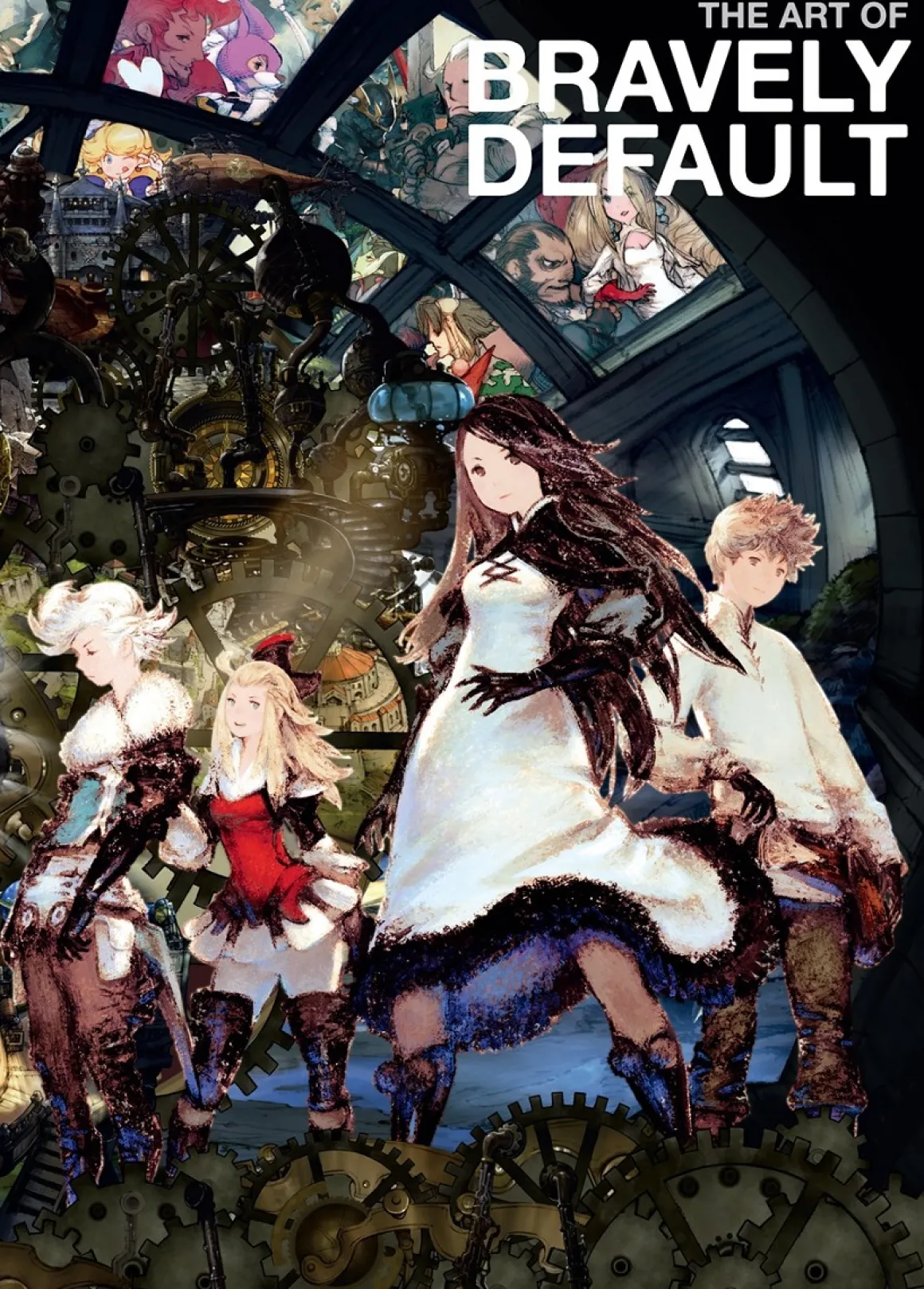 The Art of Bravely Default Art Book (Hardcover)