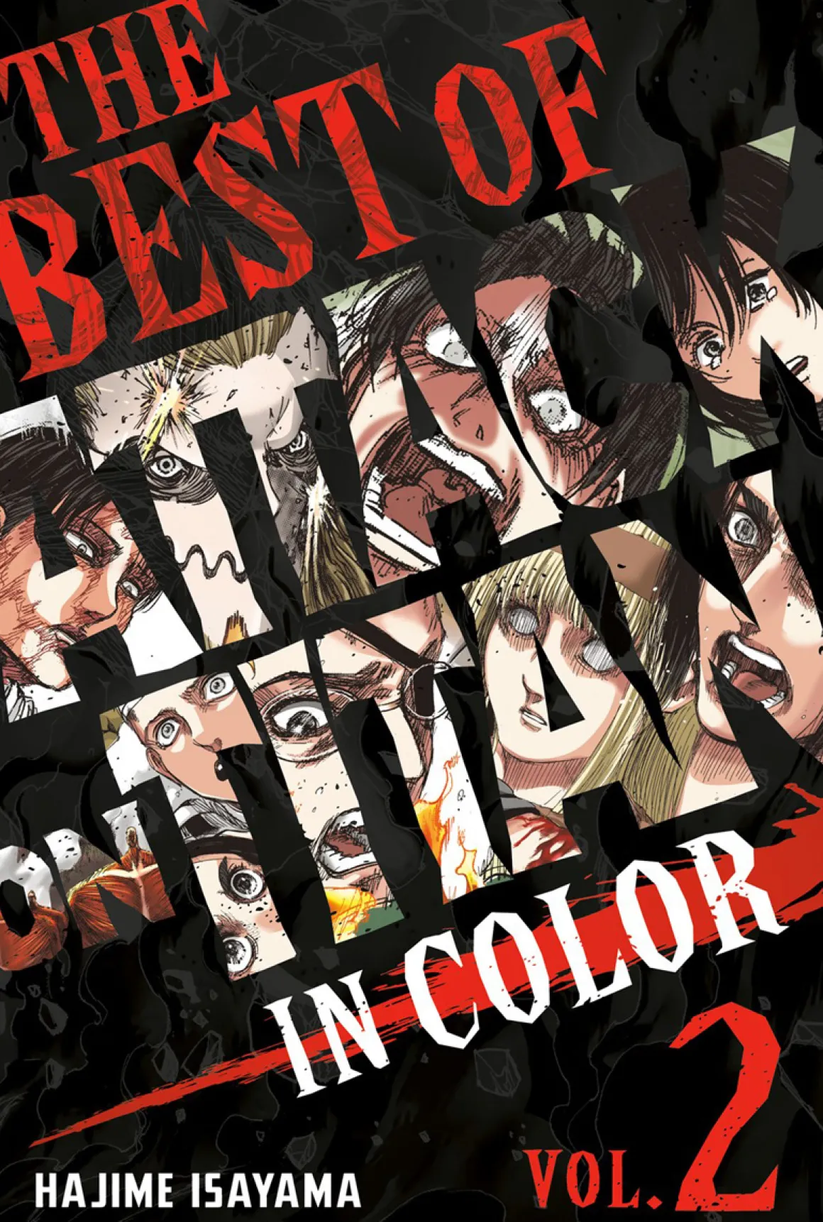 The Best of Attack on Titan In Color Manga Volume 2 (Hardcover)