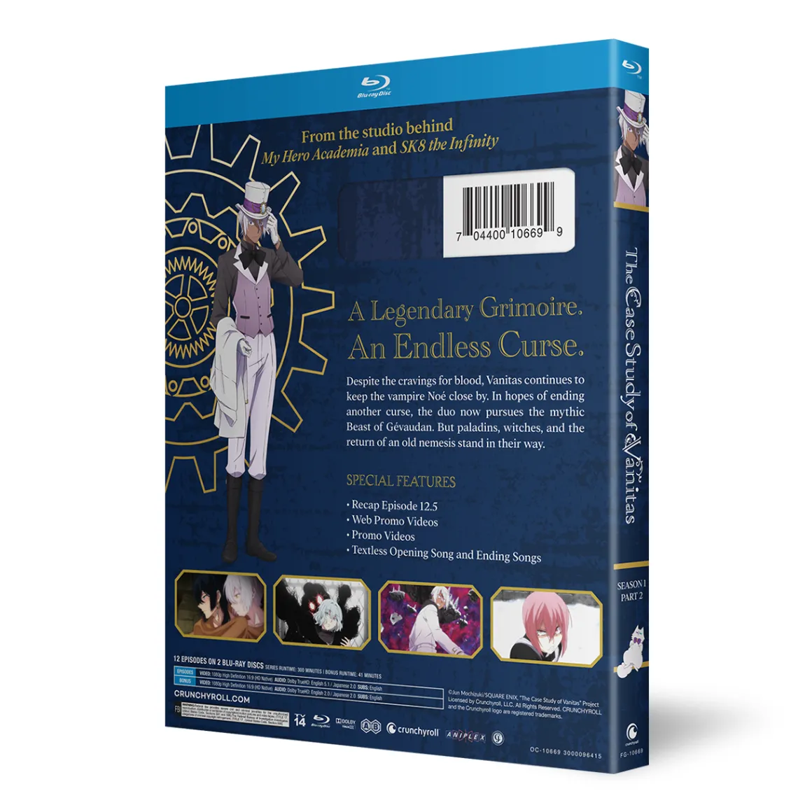 The Case Study of Vanitas - Season 1 Part 2 - Blu-ray