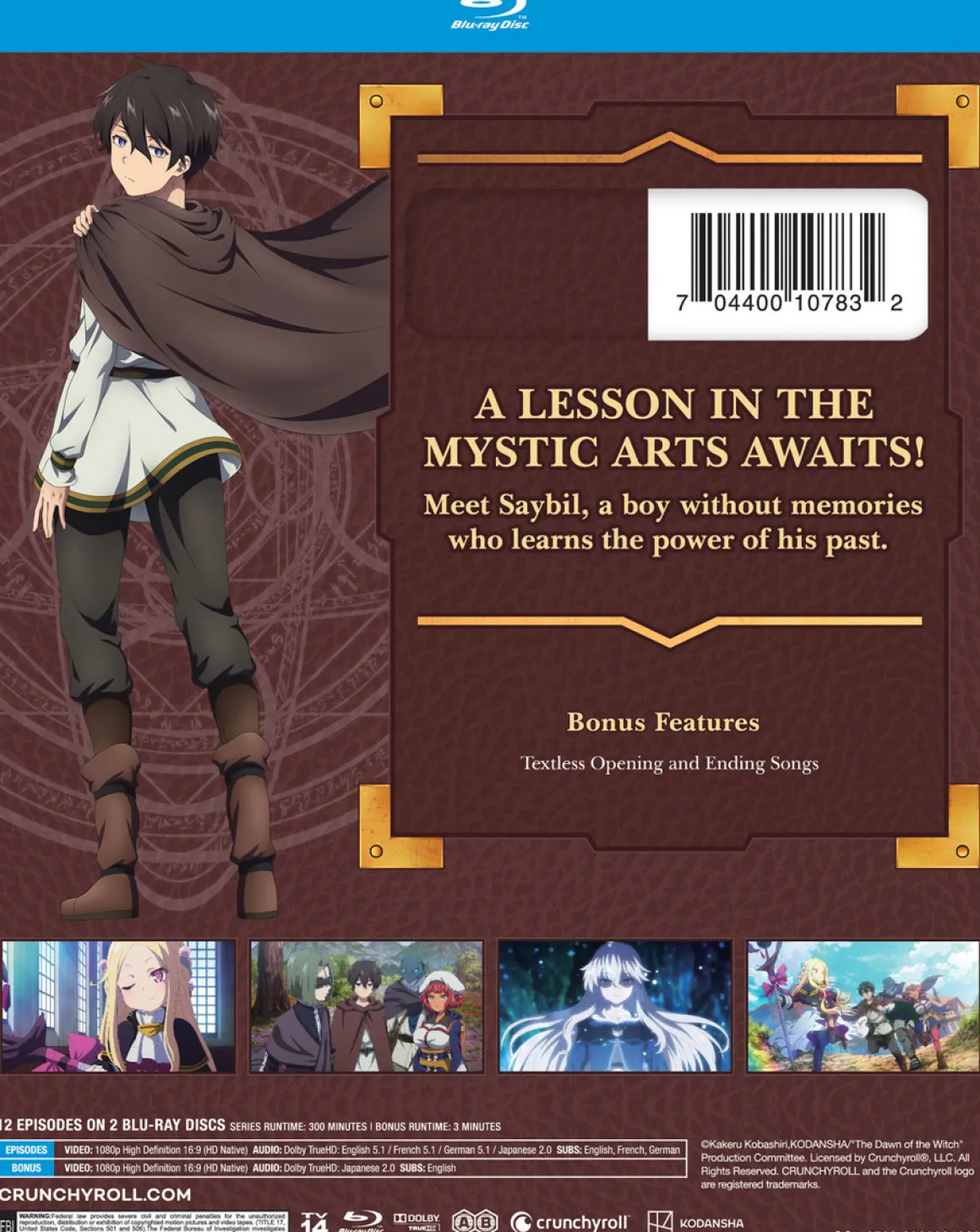 The Dawn of the Witch Blu-ray