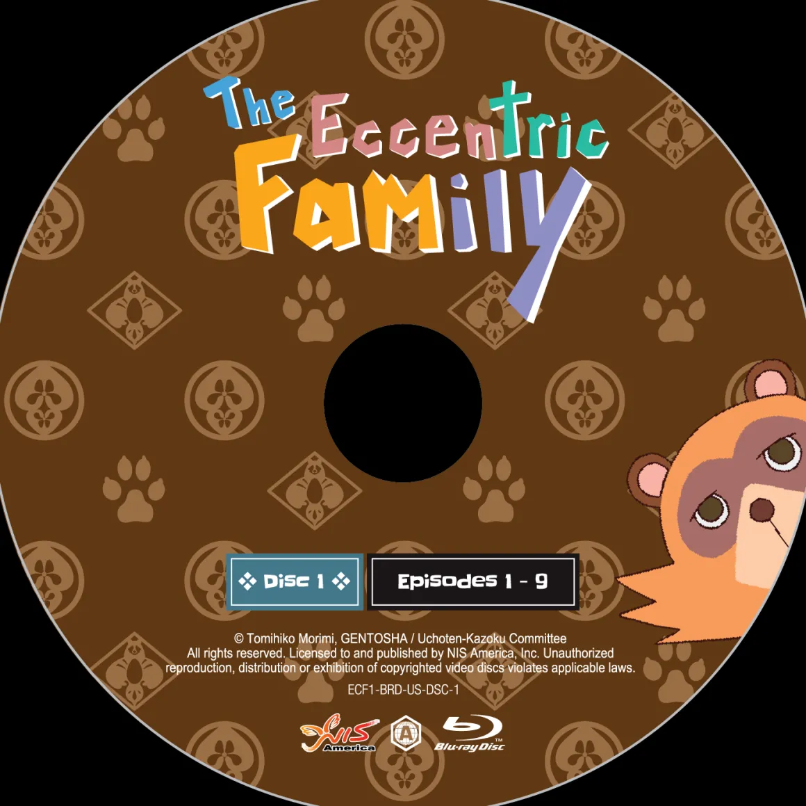 The Eccentric Family Blu-ray