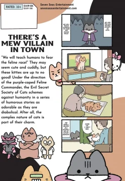 The Evil Secret Society of Cats Manga Volume 1 (Color)
