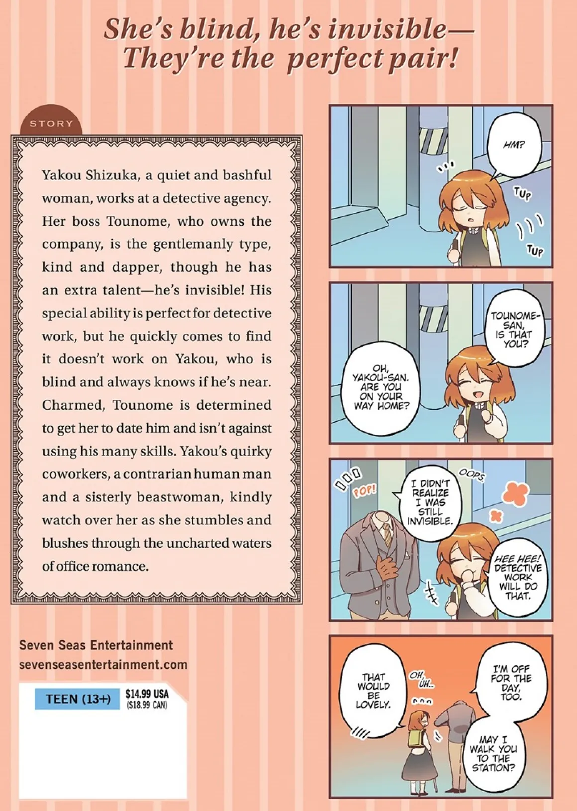 The Invisible Man and His Soon-to-Be Wife Manga Volume 1