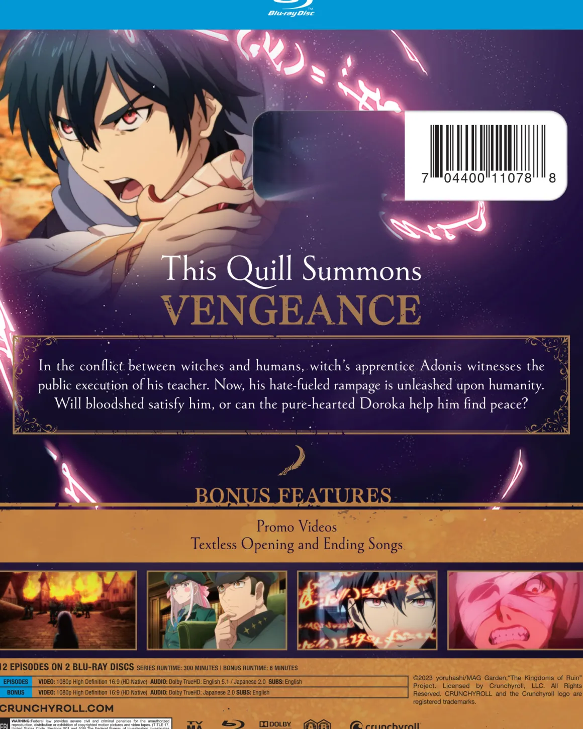 The Kingdoms of Ruin - The Complete Season - Blu-ray