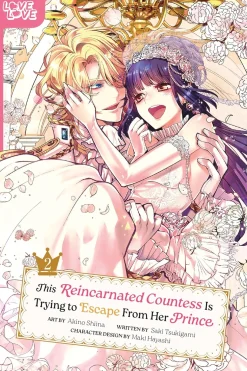 This Reincarnated Countess Is Trying to Escape From Her Prince Manga Volume 2