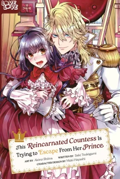 This Reincarnated Countess Is Trying to Escape From Her Prince Manga Volume 1