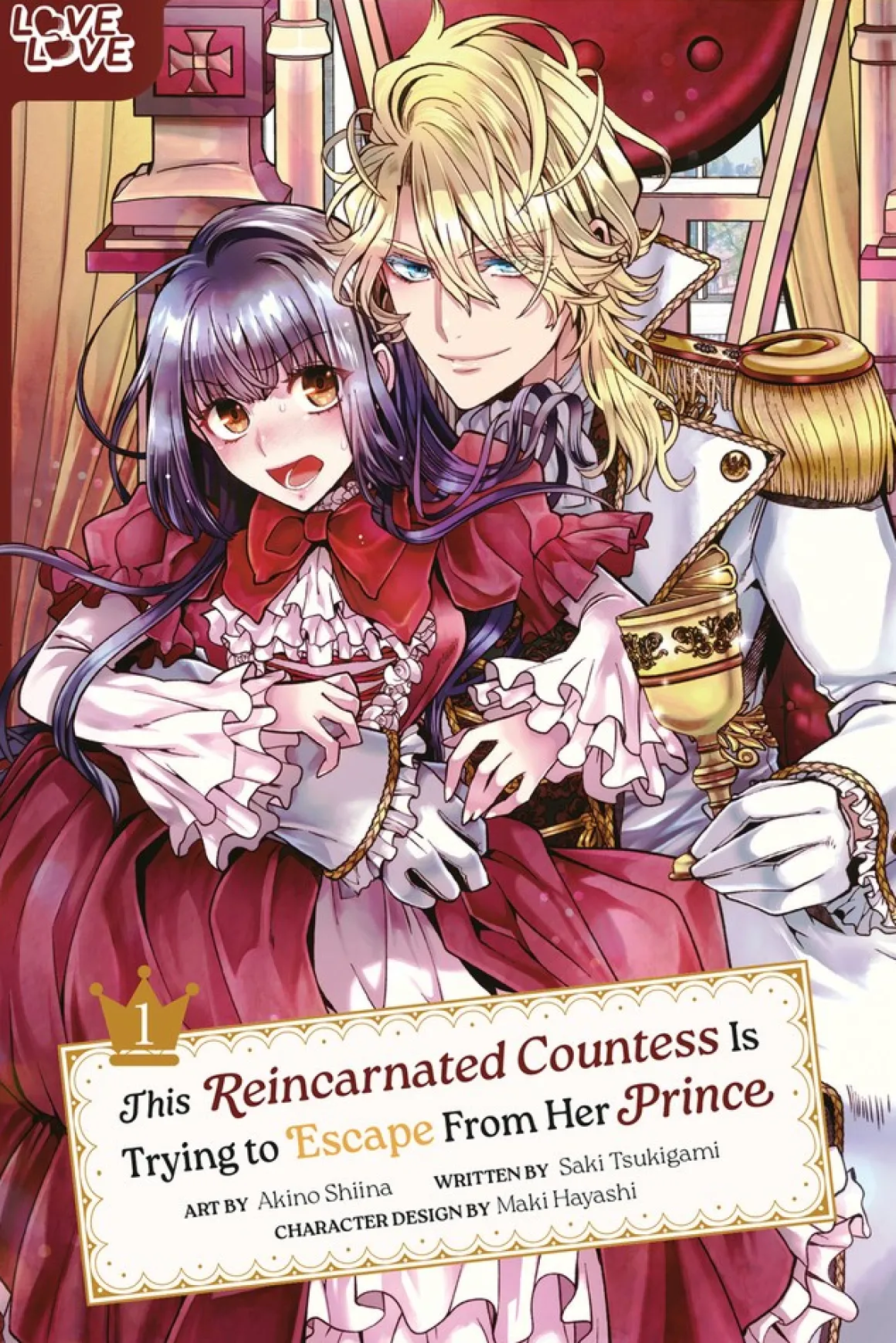 This Reincarnated Countess Is Trying to Escape From Her Prince Manga Volume 1