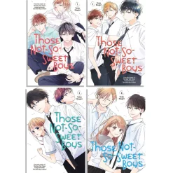 Those Not-So-Sweet Boys Manga (1-4) Bundle