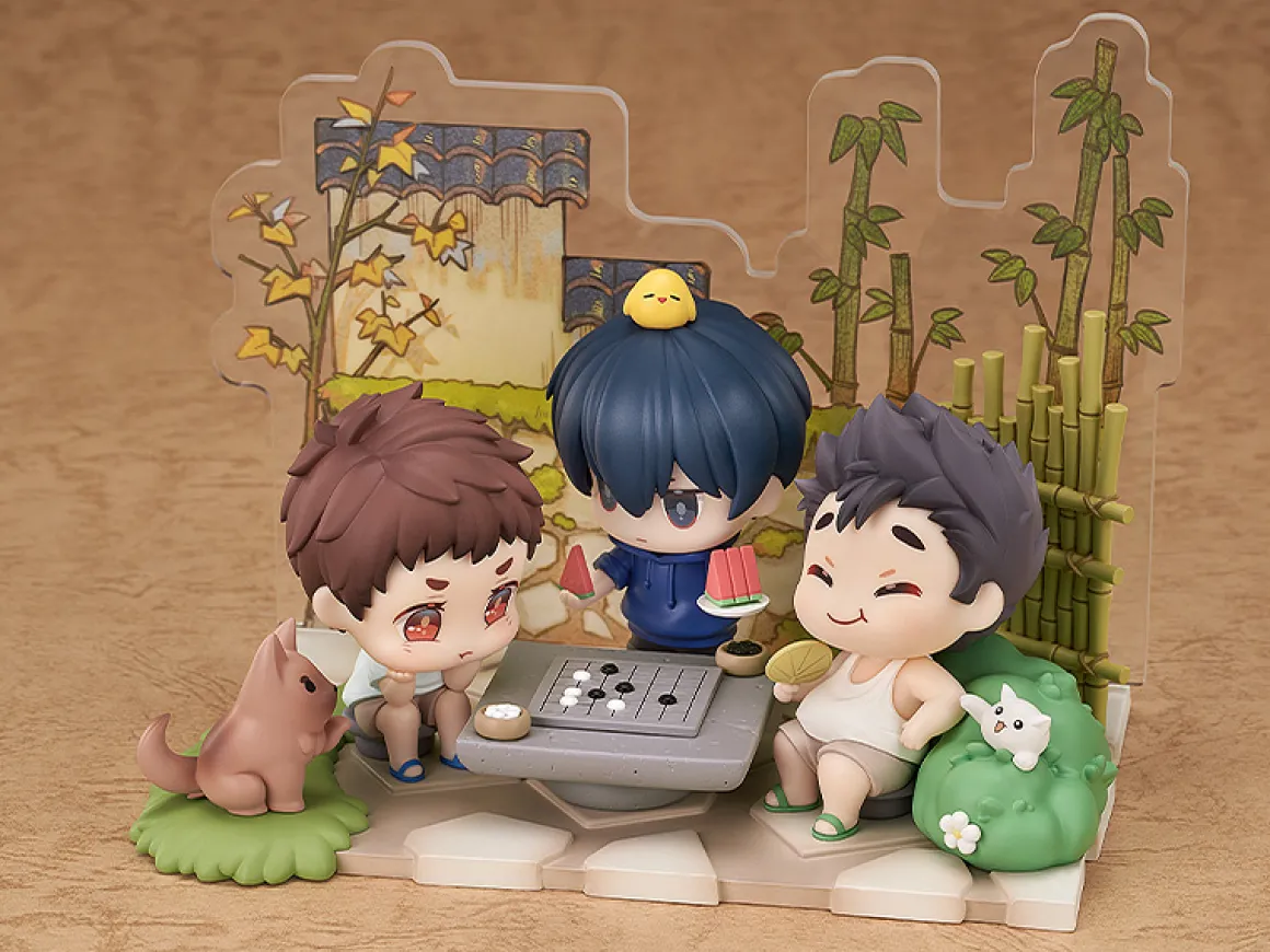 Time Raiders - Wu Xie, Zhang Qiling, & Wang Pangzi Chibi Figure Set (Yucun Shiqu Ver.)