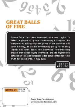 Time Stop Hero Manga Volume 4