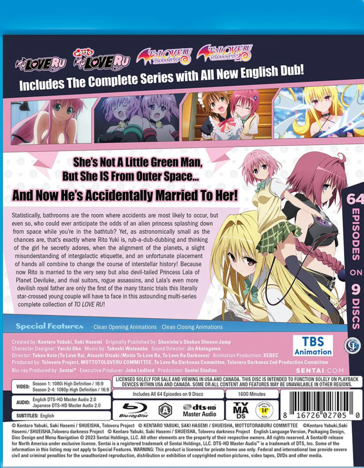 To Love Ru Complete Collection Blu-ray