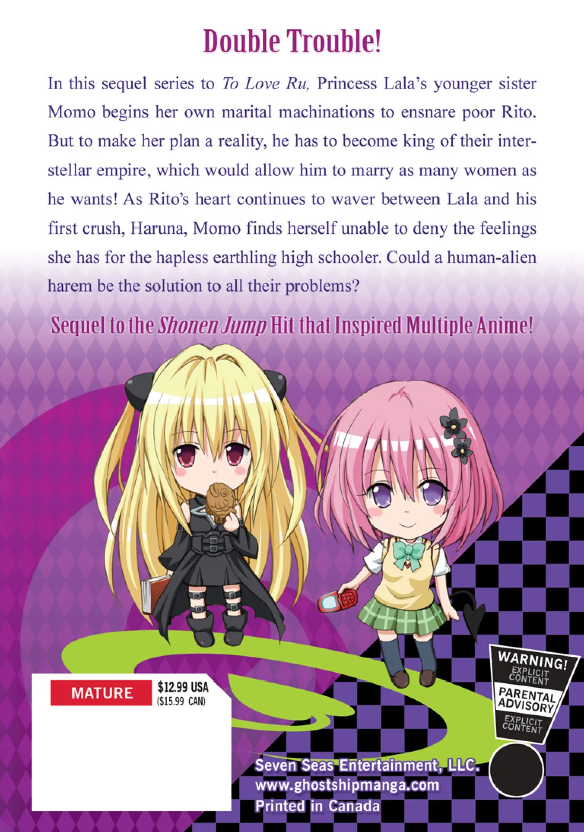 To Love Ru Darkness Manga Volume 1