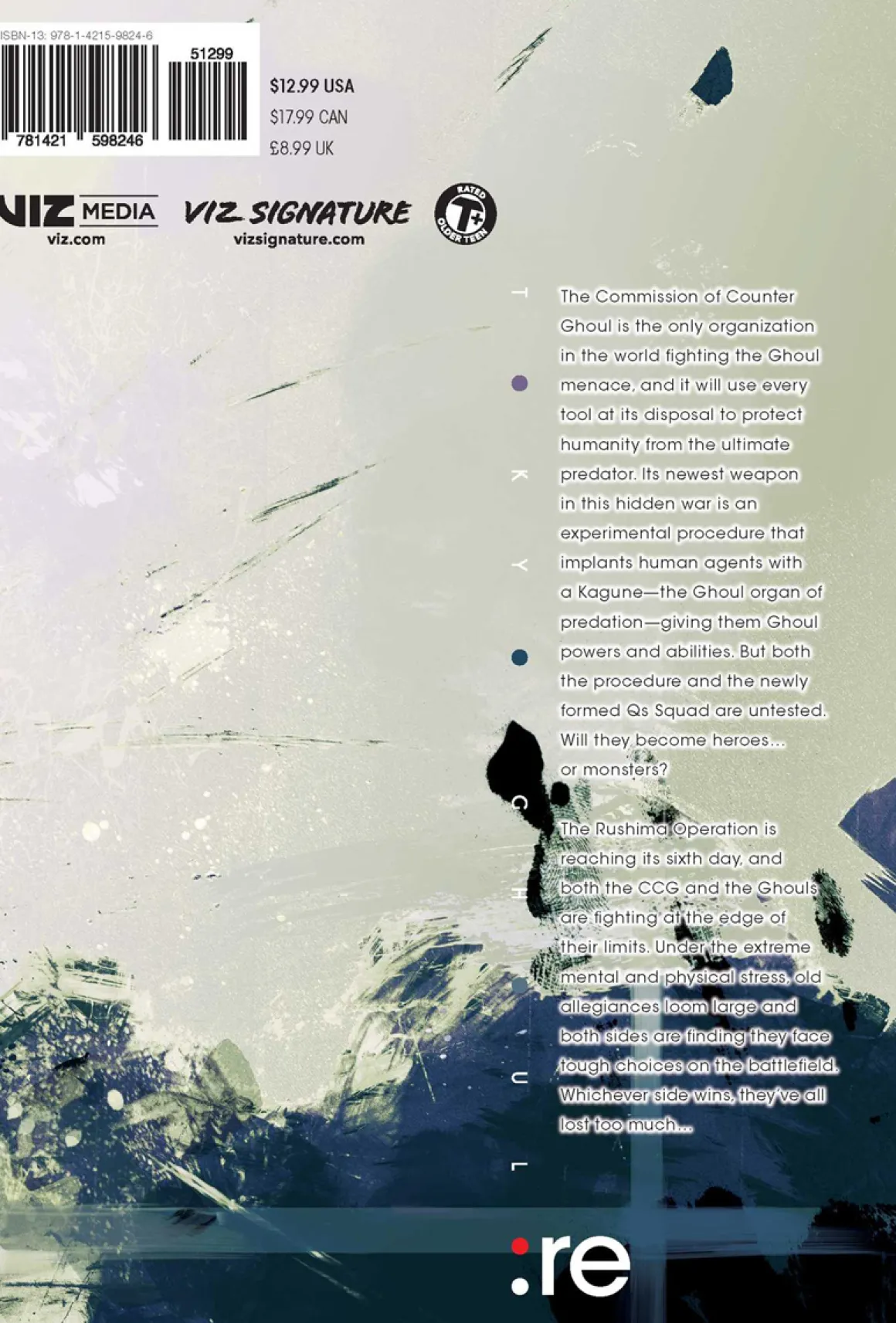 Tokyo Ghoul:re Manga Volume 9