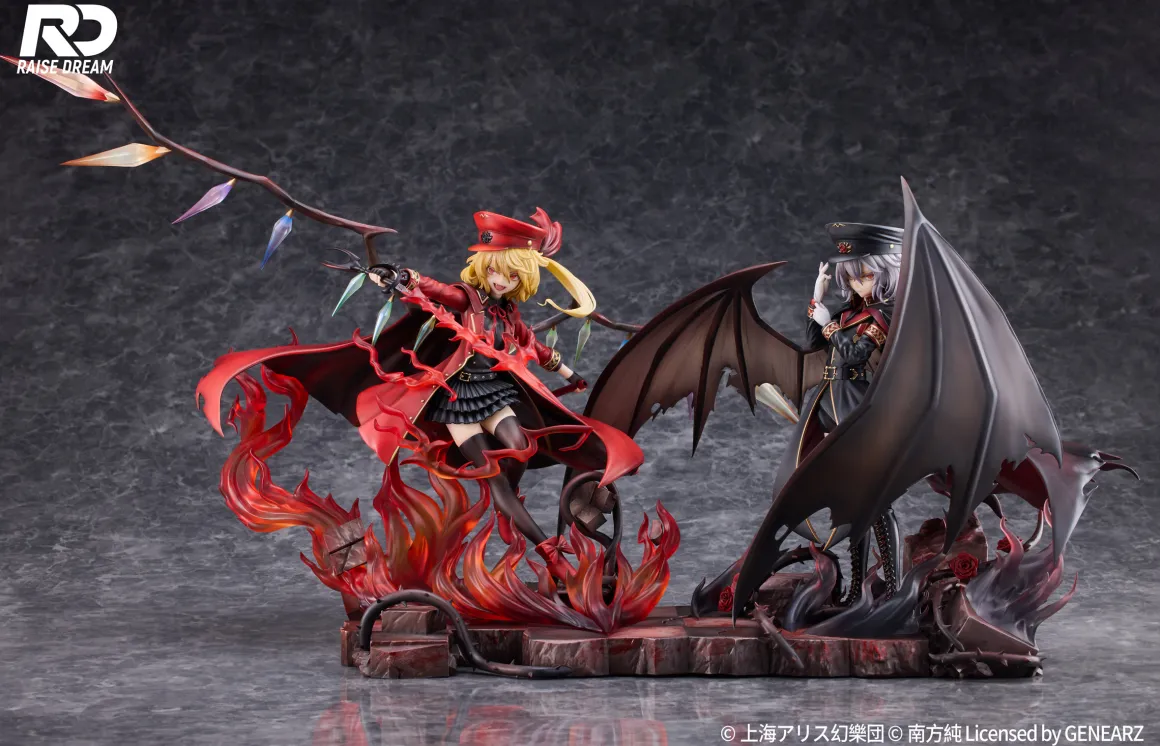 Touhou Project - Remilia Scarlet 1/6 Scale Figure (Military Style Ver.)