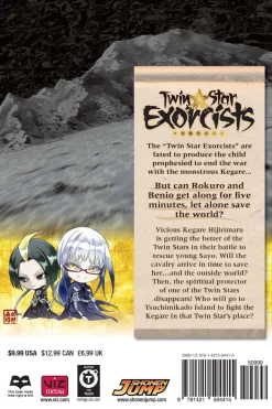 Twin Star Exorcists Manga Volume 9