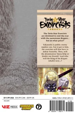 Twin Star Exorcists Manga Volume 32
